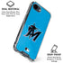 MLB Miami Marlins Solid Distressed iPhone 16e Clear Case